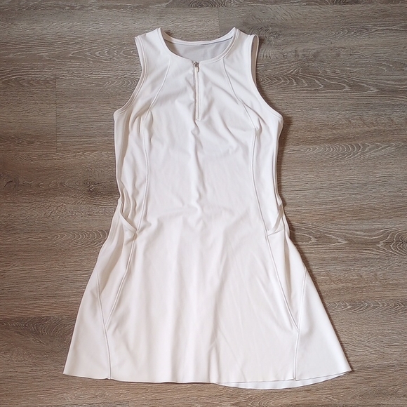 Athleta Dresses & Skirts - Athleta White Sleeveless Mini Dress